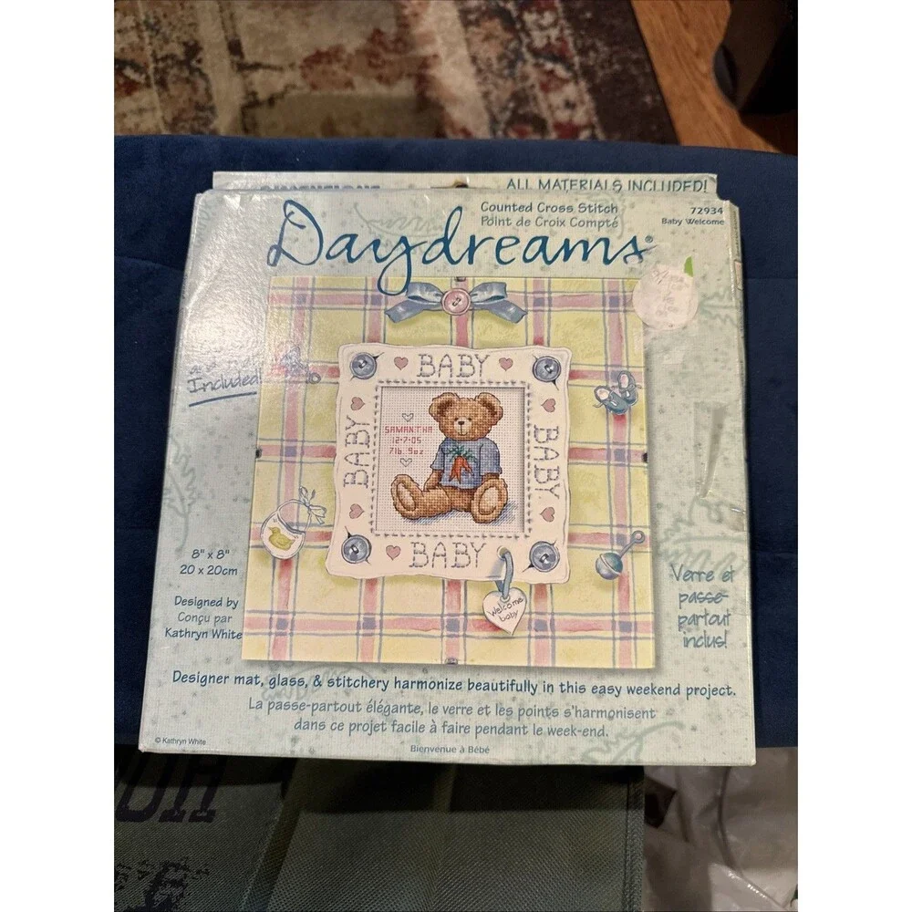 Baby Welcome Daydreams Dimensions Cross Stitch Kit 8